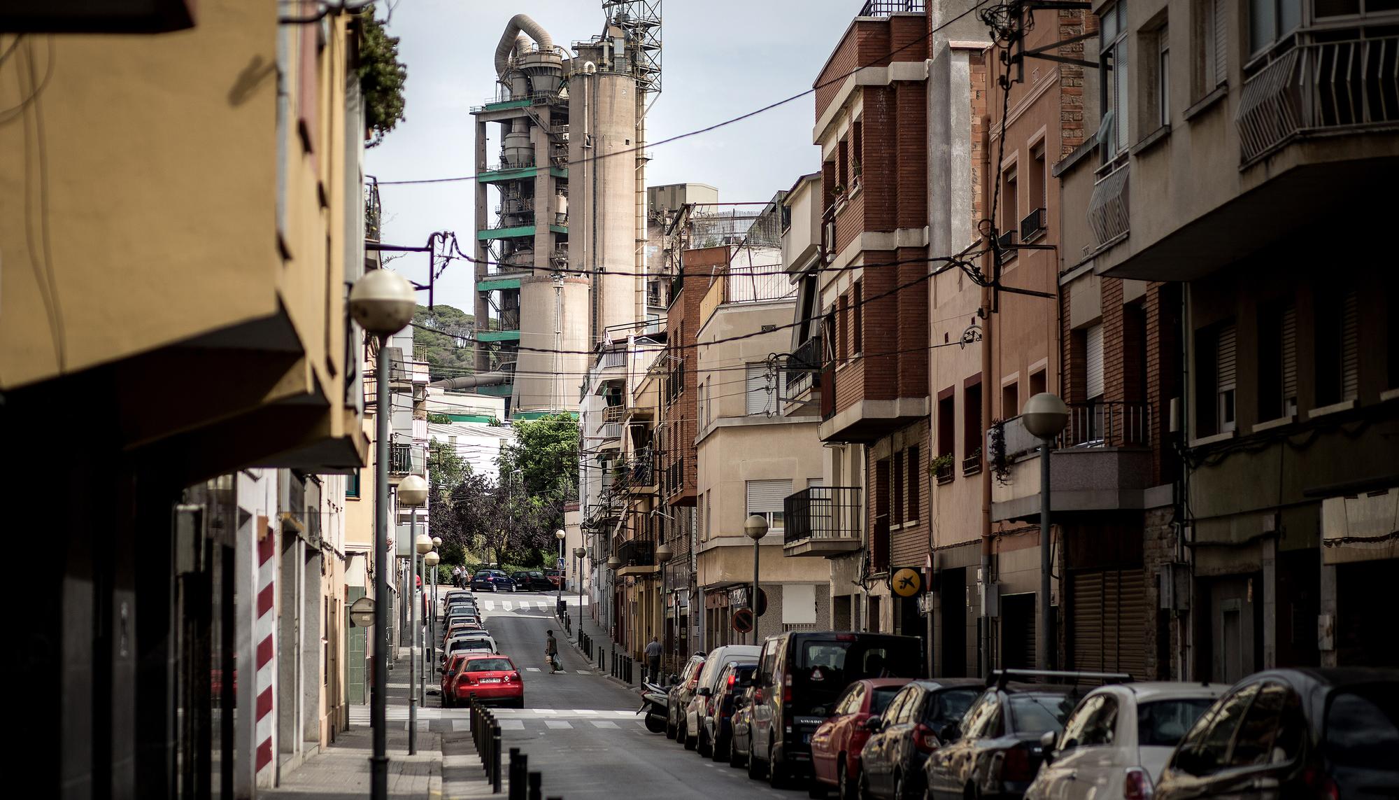 La cementera Lafarge -Montcada i Reixac